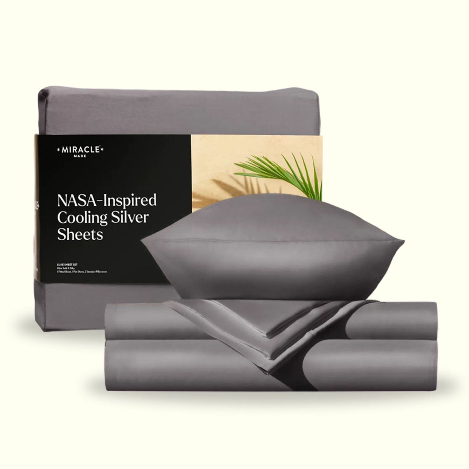 Miracle Made - NASA-Inspired Cooling Silver Sheets